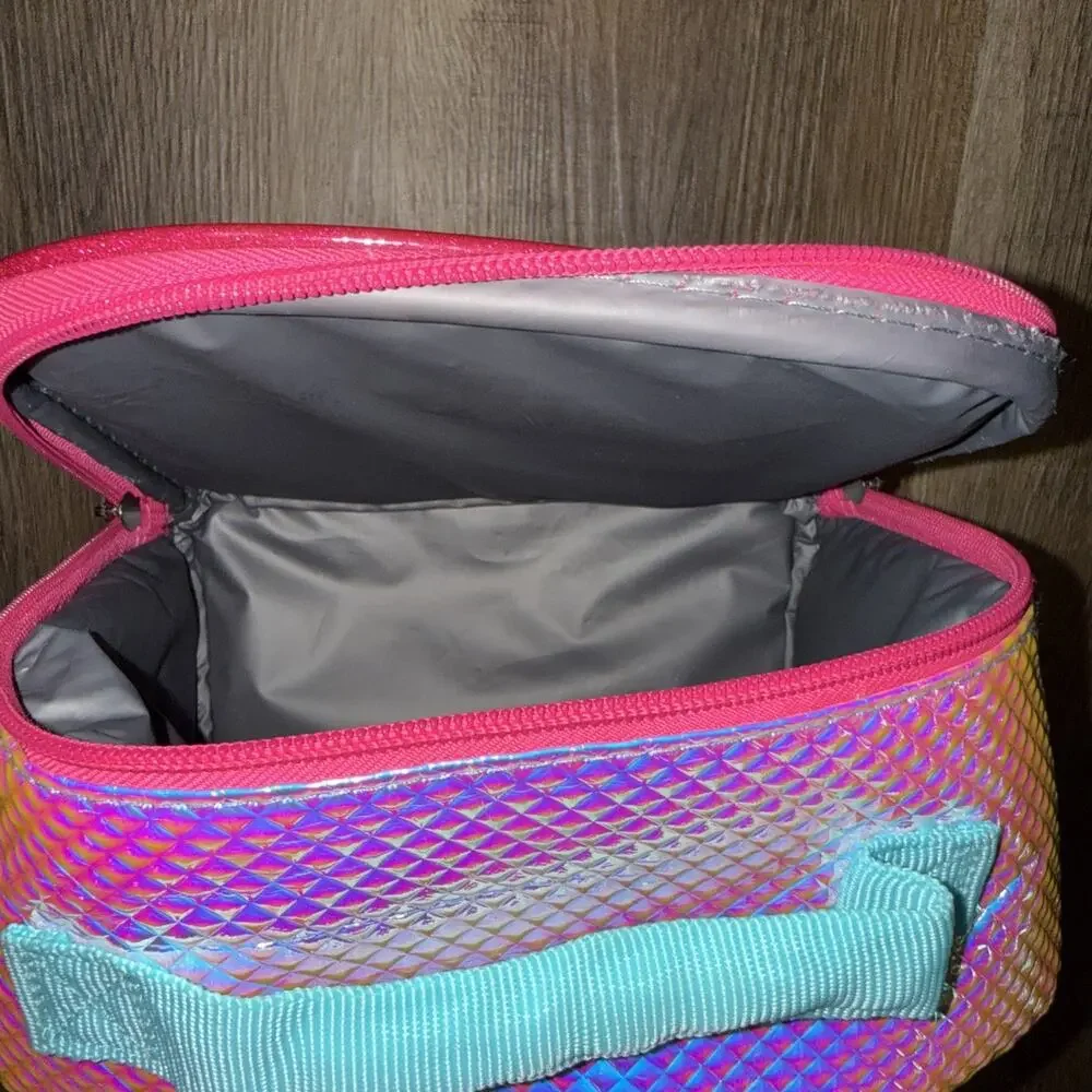 LOLSurprise Dual Lunch Box Tote L.O.L. Glitter On Insulated School LUNCHBOX 9x8